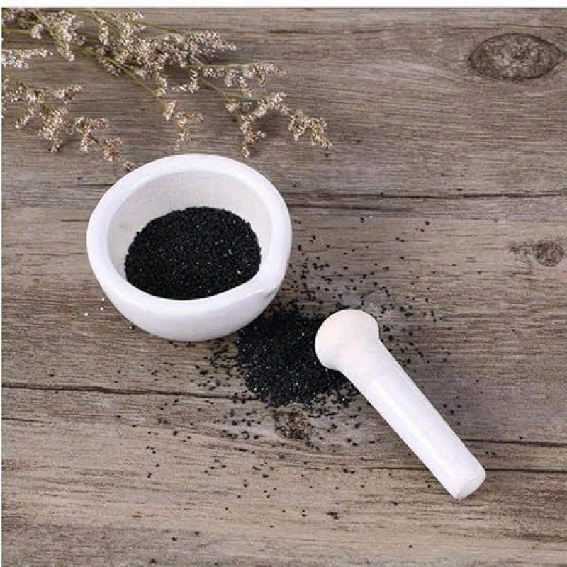 60mm Porcelain Mortar And Pestle Mixing Grinding Bowl Set Crusher DIY Tool for Kitchen