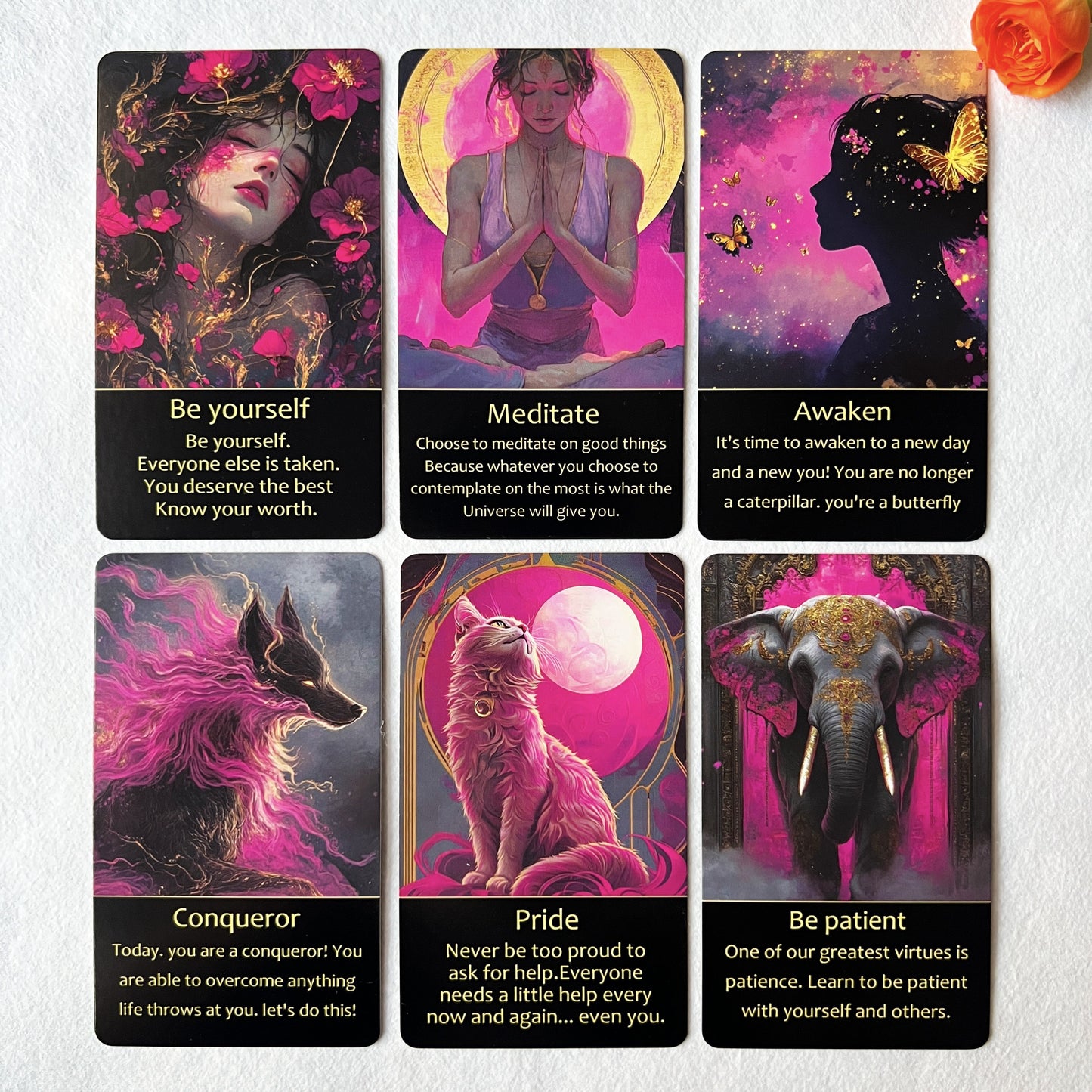 Oracle Cards And Tarot Cards for Beginners, Energy Healing Oracle Cards, Oracle Cards to Reveal Soul'S Truth, Clear Karmic