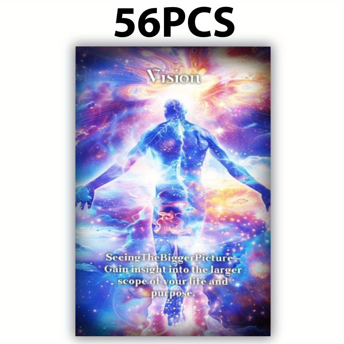 Akashic Oracle Cards - 56pcs Set for Spiritual Guidance, Energy Healing & Meditation - Perfect Gift for All Occasions