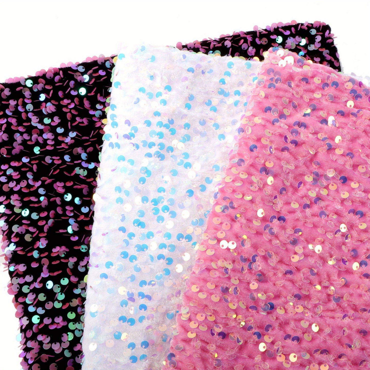 1pc Sequin Fabric - 47.24x19.68inch(120x50cm) Glitter And Shiny Embroidery Fabric for DIY Sewing - Table Runners, Tablecloths, Curtains, Dresses, Pillowcases, Bags, Headwear - For Crafters & DIY Enthusiasts