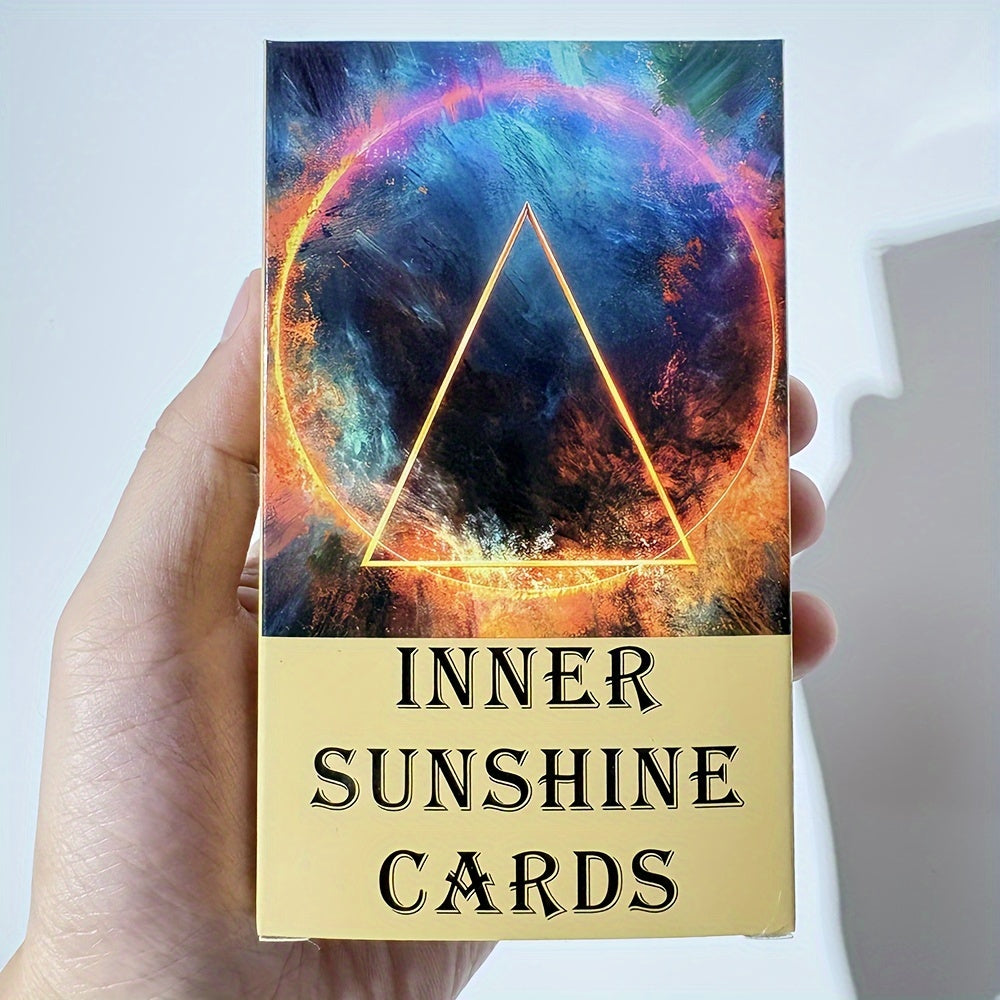 Inner Sunshine Oracle Cards - 55-Card & Love Tarot Deck, English Edition, 4.72x2.75 inches