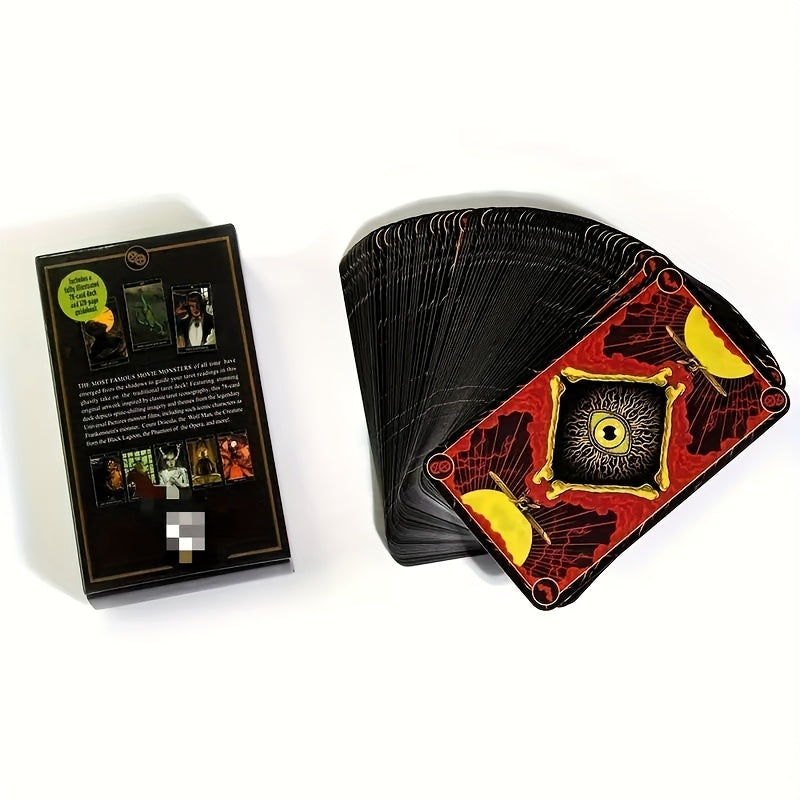 1 Set of Universal Monster Card Divination Table Game Family Party Entertainment Game Card Game Gift Valentine'S Day New Year Gift