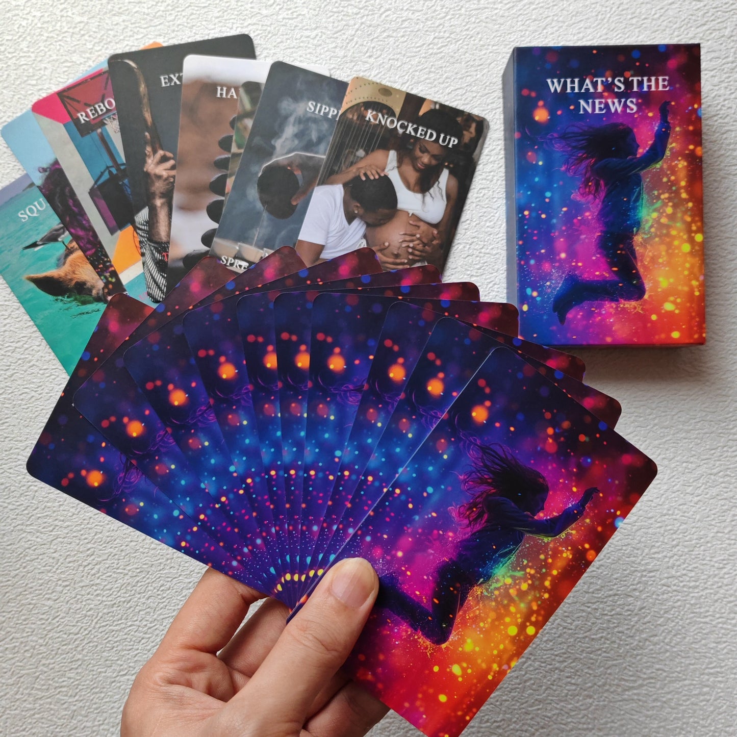 What's The News? Oracle Tarot - Revealing Hidden Truths In Love, Career, And Life! Applicable To Any Situation, Revealing Secrets In Relationships And Karma. Ideal Choice For Oracle Card Enthusiasts