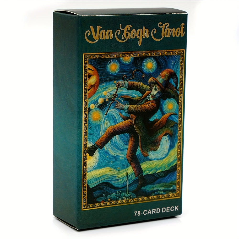 Van Gogh Tarot Cards - 78pcs English Edition, Premium Cardstock Material