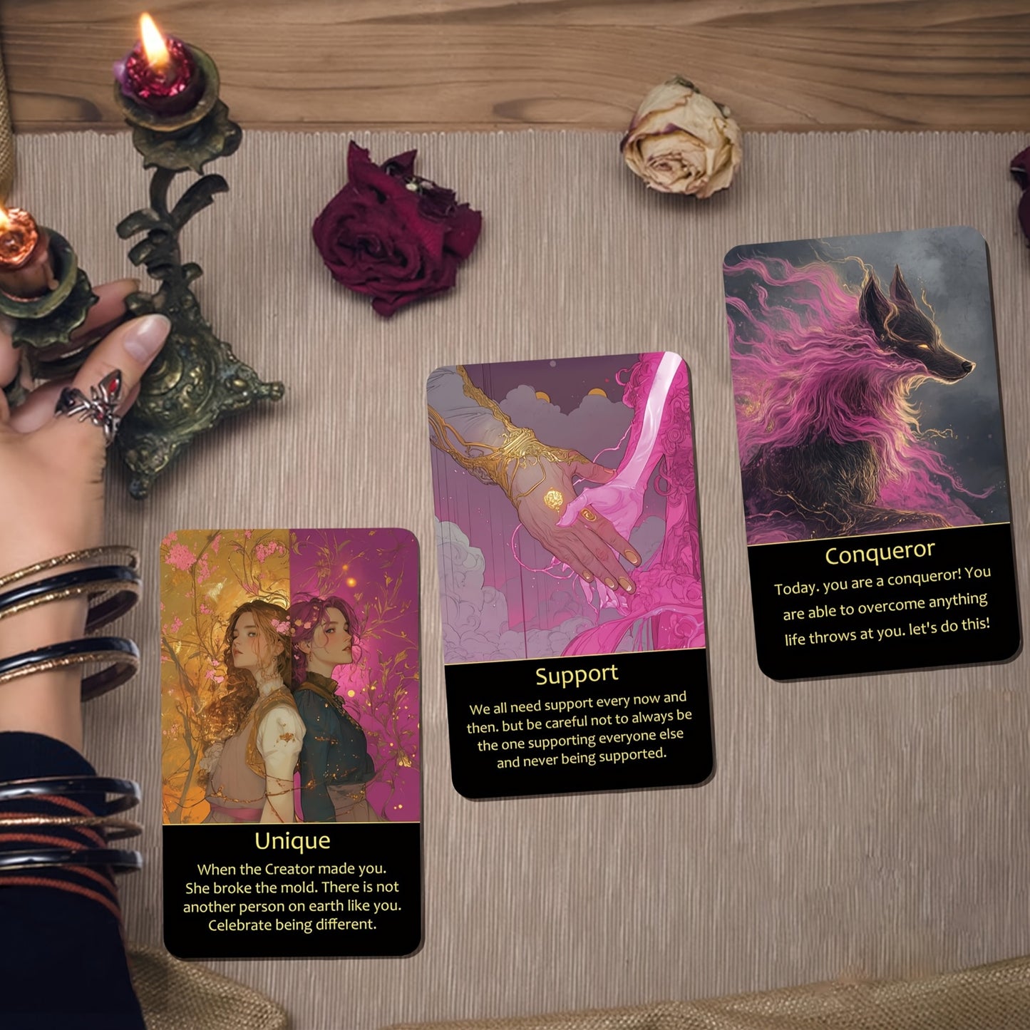 60 Mysterious Inner Wisdom Compass Oracle Cards, Suitable for Beginners' Oracle Cards And Tarot Card Oracle Cards, Suitable for Beginners, Activate Your Intuition And Insights, Christmas Gift