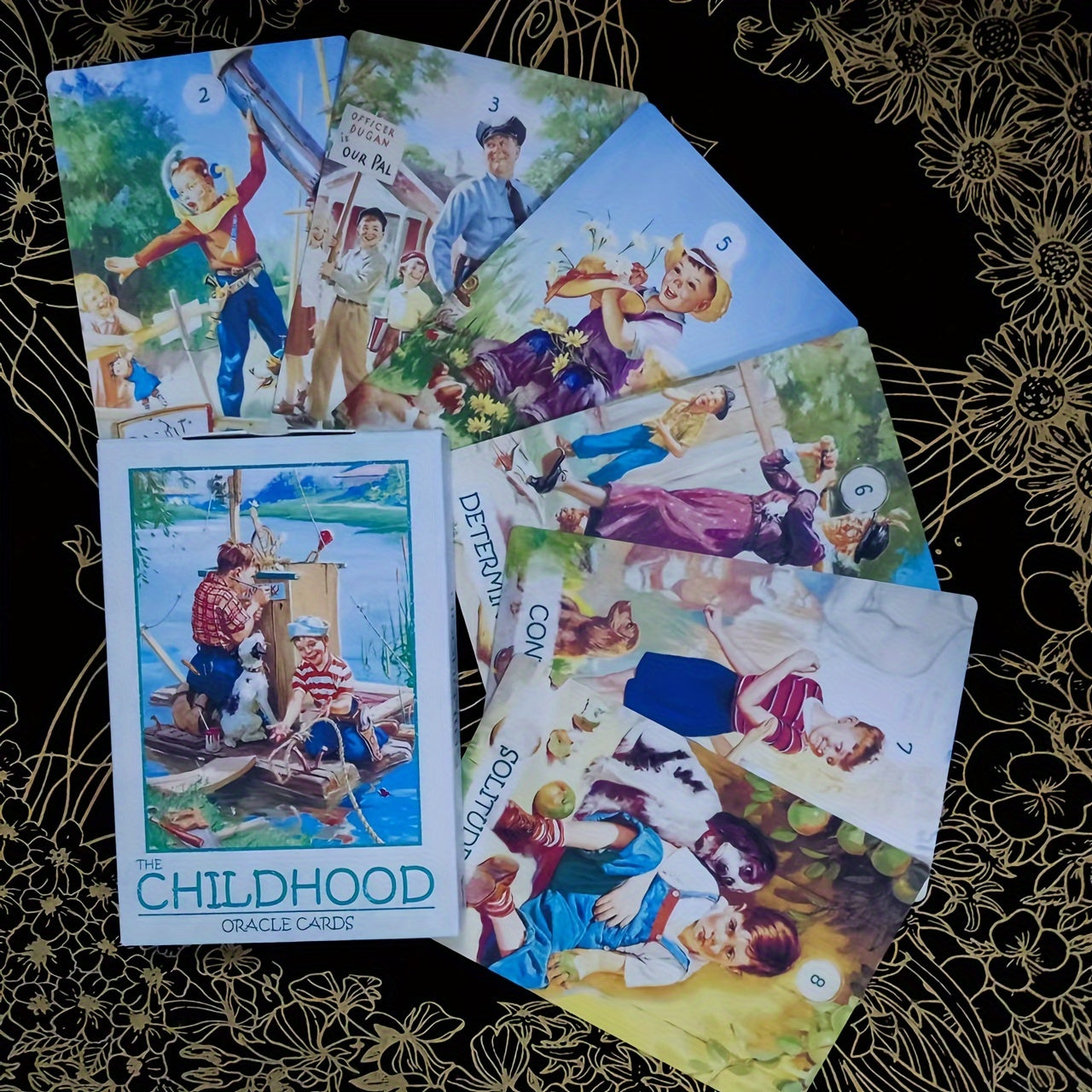 Childhood Oracle Tarot 45pcs 4.72*3.15inch