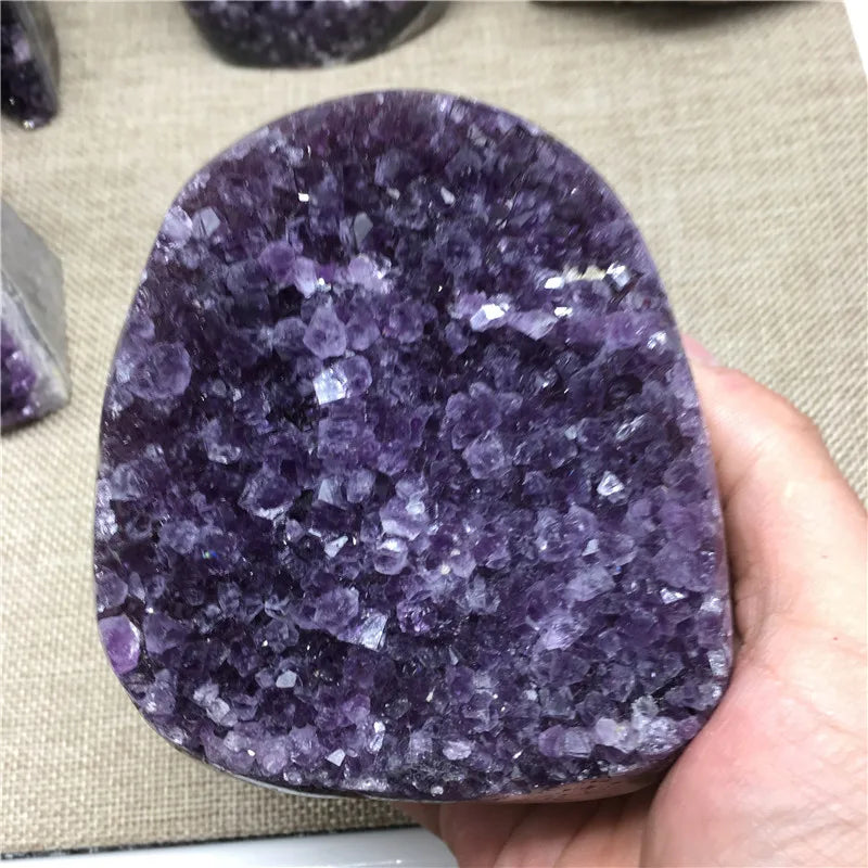 Natural Uruguay  Dream Amethyst Quartz Crystal Cluster Specimen Healing 1pc