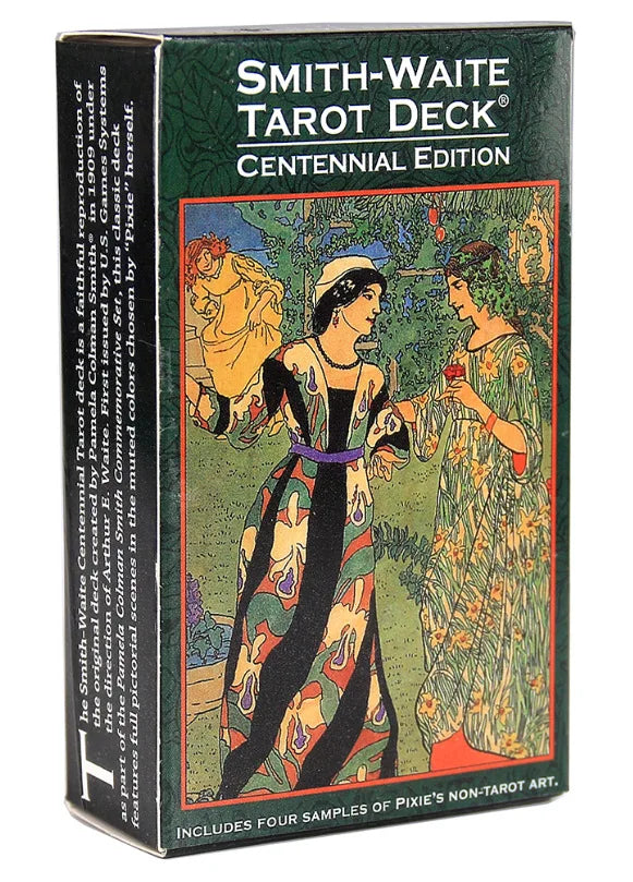 Tarot oracle card mysterious divination comics Tarot card female girl card game board game English playing cards with PDF guide