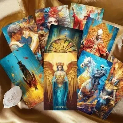 Divination Deck Oracle Original High Quality Punk Style Genuine Astrologers City Edge Tarot Card Exquisite Collection Gifts Set