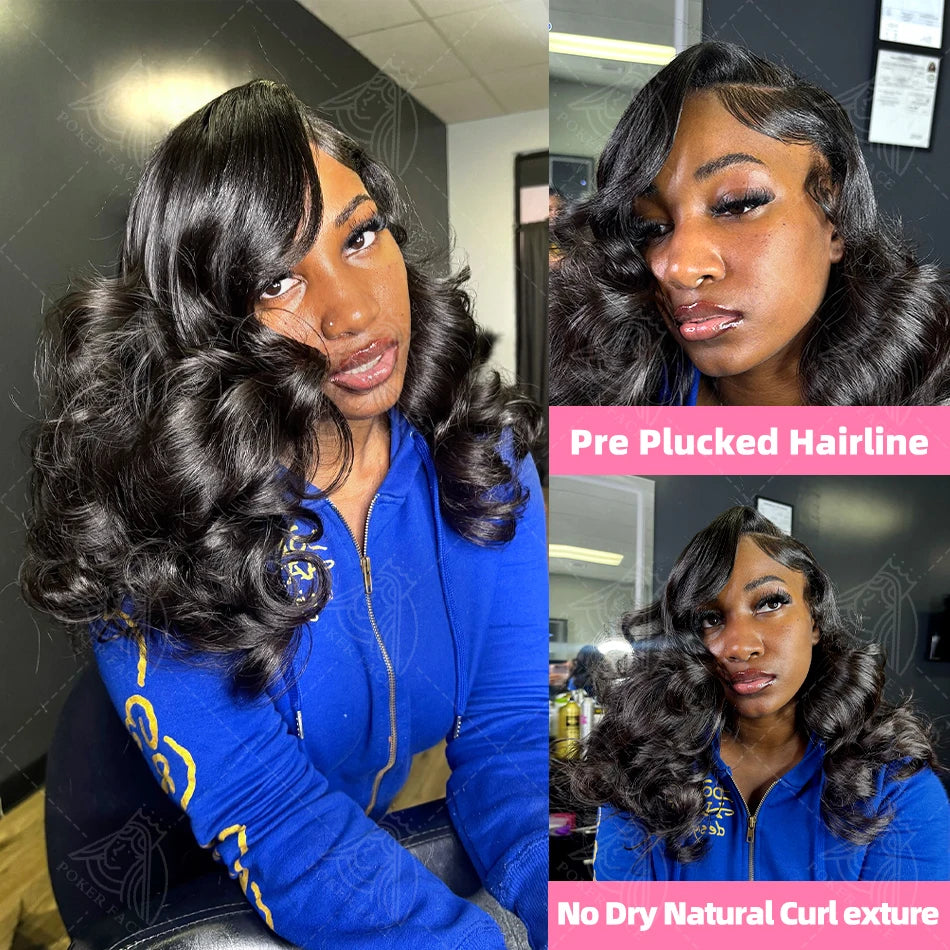 Brazilian Body Wave Short Bob 13x4 13x6 HD Transparent Lace Front Human Hair Wigs 5x5 high density Pre Plucked Lace Frontal Wig