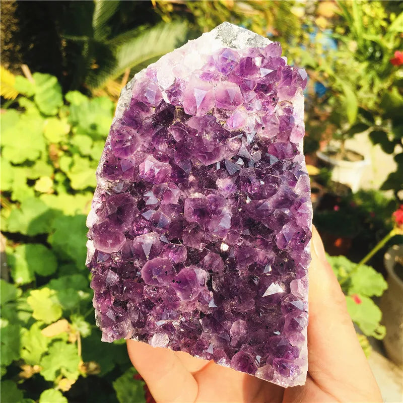 Natural Uruguay  Dream Amethyst Quartz Crystal Cluster Specimen Healing 1pc