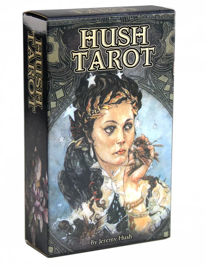 Tarot oracle card mysterious divination comics Tarot card female girl card game board game English playing cards with PDF guide