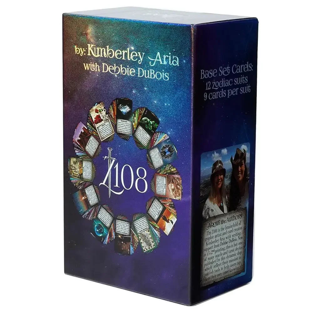 The iN2IT Zodiac 108 Oracle Deck w/Keywords 132 Oracle Cards Object Based Astrology Numerology Tarot Deck Ready Any Situation