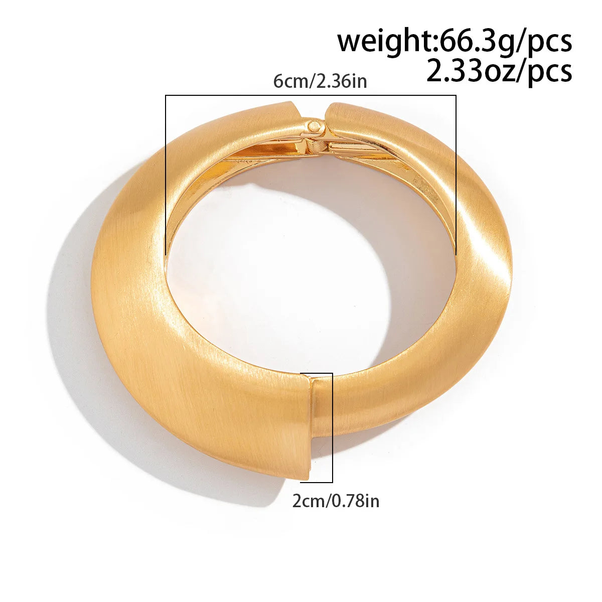 KMVEXO Chunky Heavy Wide Metal Water Drop Bangles for Women Gold Color Open Cuff Thick Irregular Wave Bangle Bracelet Jewelry