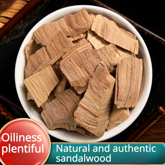 Natural Sandalwood Block Pure Old Mountain Sandalwood Leftover Material Zen/Incense Powder/sachet/Buddha Beads Incense Materials