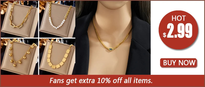 DIEYURO 316L Stainless Steel Maillard Brown Round Bowknot Pendant Doublelayer Necklace Women New Fashion Neck Chain Jewelry Gift