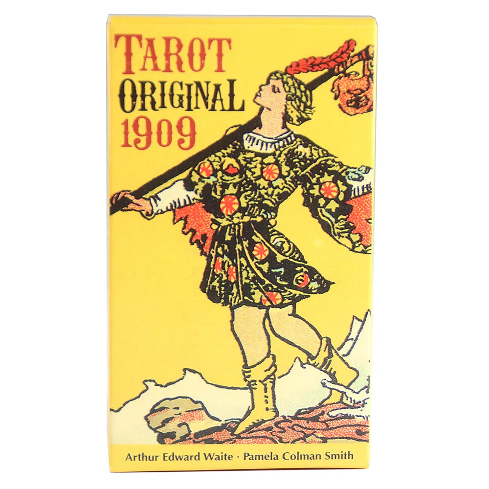 Tarot oracle card mysterious divination comics Tarot card female girl card game board game English playing cards with PDF guide