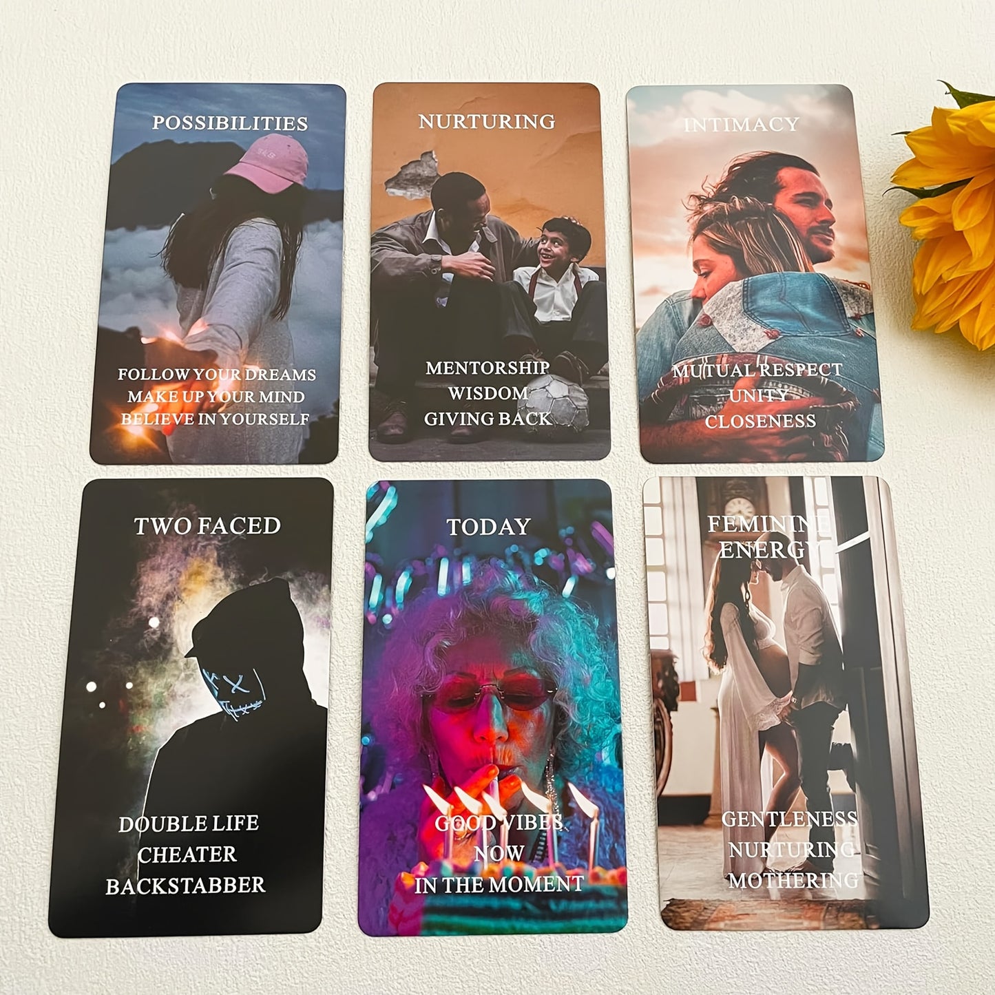 What's The Vibe Oracle Cards Deck, Tarot Cards For Beginners, Oracle Cards With Meanings On Them, Oracle Deck Used For Career And Life Relationships, Twin Flame, Soulmate, Karmic Connection