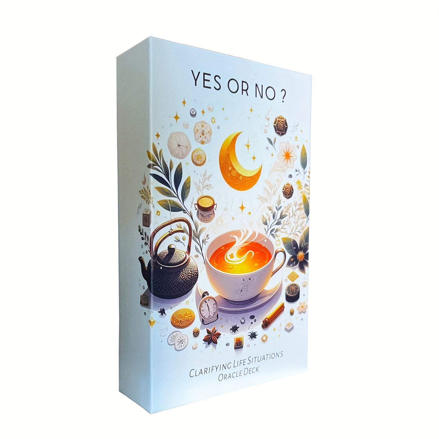 Yes Or No? Clarifying Life Situations Oracle Cards Deck, Oracle Cards For Beginners, Oracle Deck Help You Control Your Life A Gift For Thanksgiving Day And Christmas Day