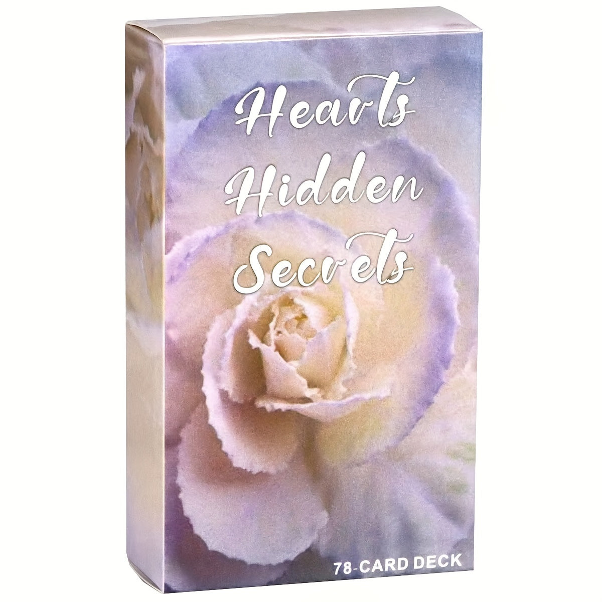 Hearts Hidden Secrets 78-Card Tarot Deck, Keyword Divination, Prophecy Supplies