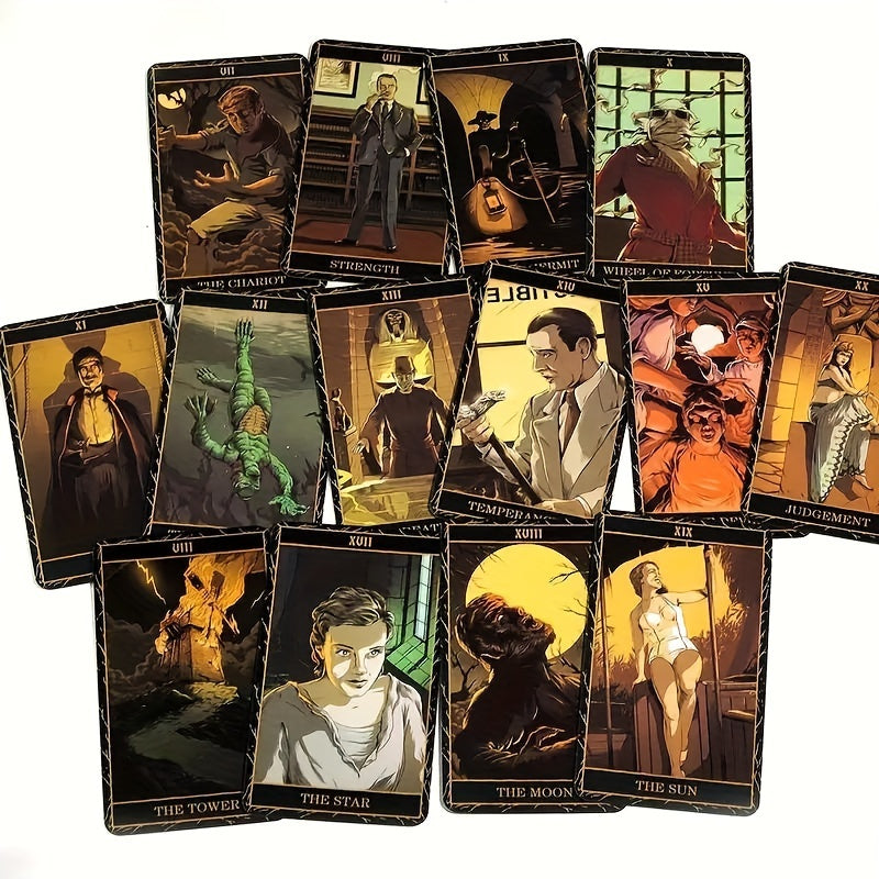 1 Set of Universal Monster Card Divination Table Game Family Party Entertainment Game Card Game Gift Valentine'S Day New Year Gift