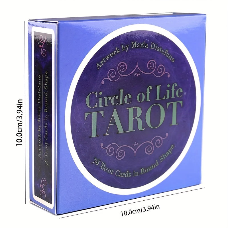 Circle Of Life Tarot Card, Entertainment Fate Divination Card Game, Gaming Gift